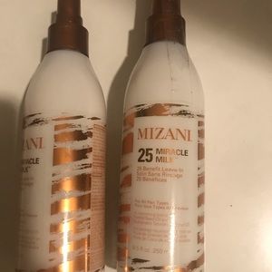Sutra Curling Iron and 2 Mizani Miracle Milk